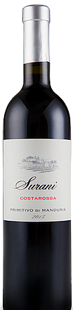 Primitivo di Manduria Costarossa DOC Víno Surani - Puglia