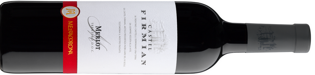 MERLOT, TRENTINO DOC - CASTEL FIRMIAN VÍNO TRENTINO ALTO ADIGE
