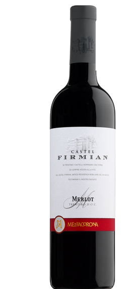 MERLOT, TRENTINO DOC - CASTEL FIRMIAN VÍNO TRENTINO