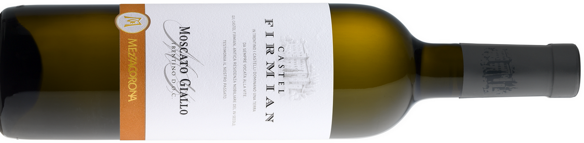 MOSCATO GIALLO, TRENTINO DOC - CASTEL FIRMIAN VÍNO TRENTINO ALTO ADIGE