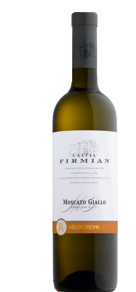 MOSCATO GIALLO, TRENTINO DOC - CASTEL FIRMIAN VÍNO TRENTINO