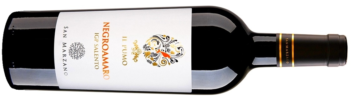 NEGROAMARO SALENTO IGP - IL PUMO - CANTINE SAN MARZANO víno negro amaro