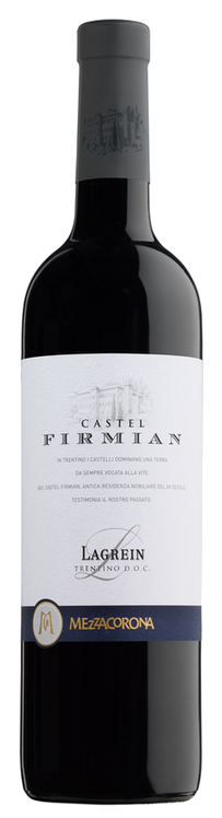 LAGREIN ROSSO DOC - TRENTINO, CASTEL FIRMIAN VÍNO TRENTINO
