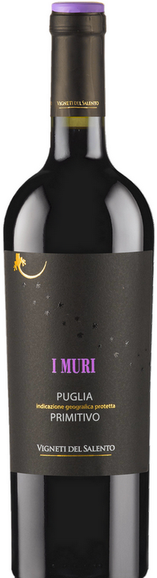 PRIMITIVO DI PUGLIA IGP - I MURI - VIGNETI DEL SALENTO víno - puglia