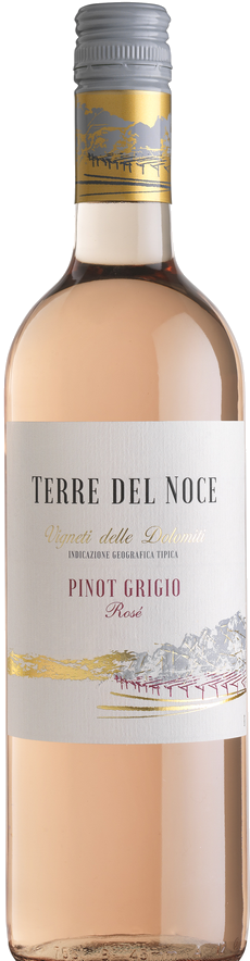 víno pinot rosé vigneti delle dolomiti