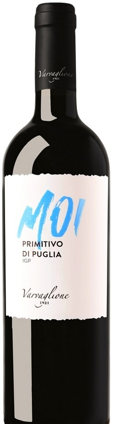PRIMITIVO PUGLIA IGP MOI víno primitivo di puglia